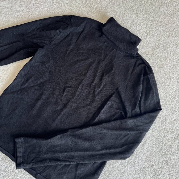 Aritzia Babaton Leonara Turtleneck Black - Picture 1 of 11